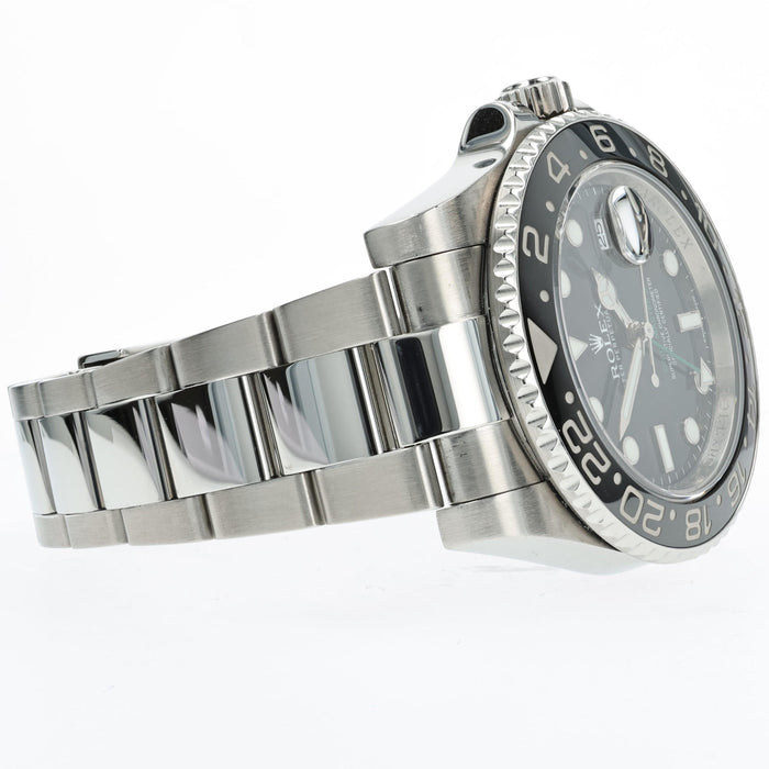 Rolex GMT Master II Black Dial Stainless Steel 116710LN