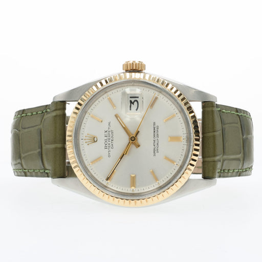 Rolex Datejust 36 Silver Dial Yellow Gold and Stainless Steel 1601