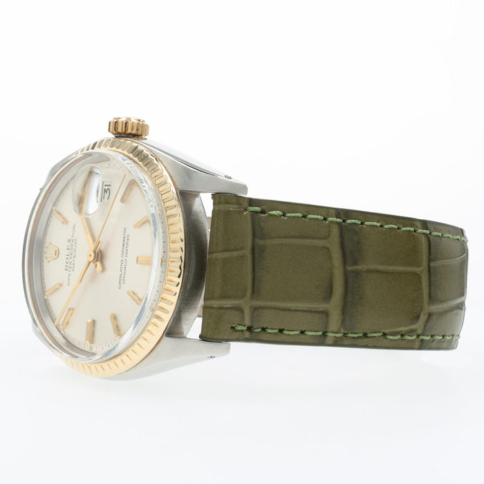 Rolex Datejust 36 Silver Dial Yellow Gold and Stainless Steel 1601