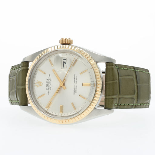 Rolex Datejust 36 Silver Dial Yellow Gold and Stainless Steel 1601