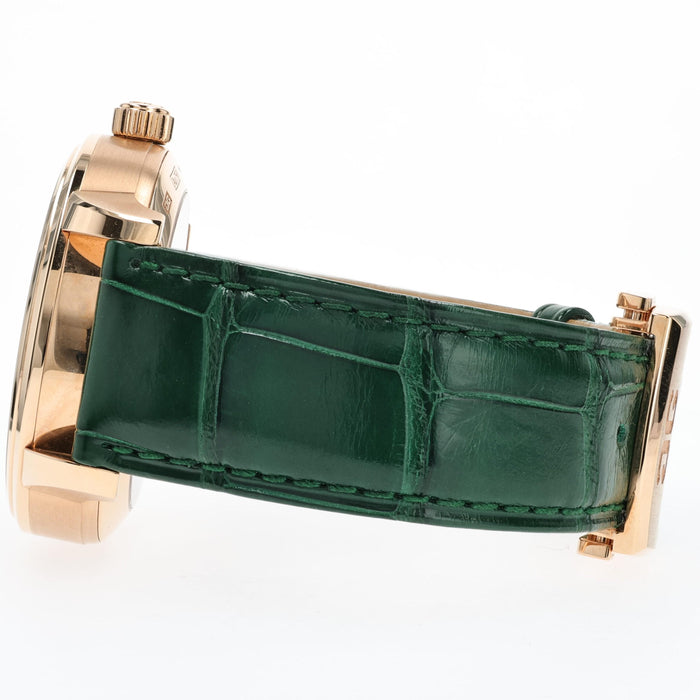 Glashutte Panomatic Lunar Green Dial 18kt Rose Gold 1-90-02-23-35-61