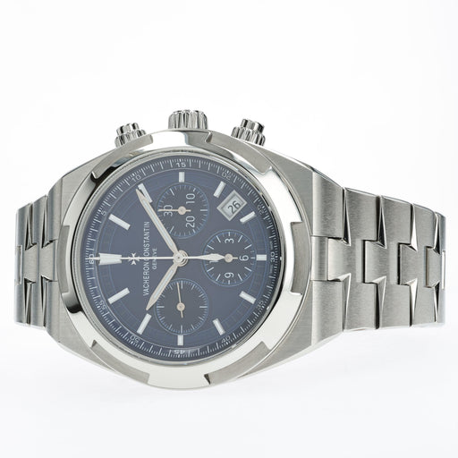 Vacheron Constantin Overseas Blue Dial Chronograph Steel 5500V/110A-B148
