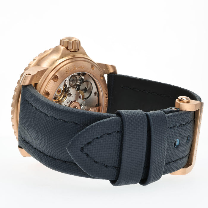 Blancpain Fifty Fathoms Blue Dial Solid 18kt Rose Gold 5015-3603C-63B