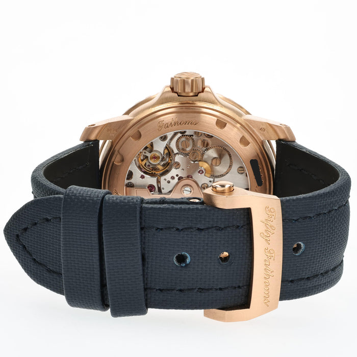 Blancpain Fifty Fathoms Blue Dial Solid 18kt Rose Gold 5015-3603C-63B