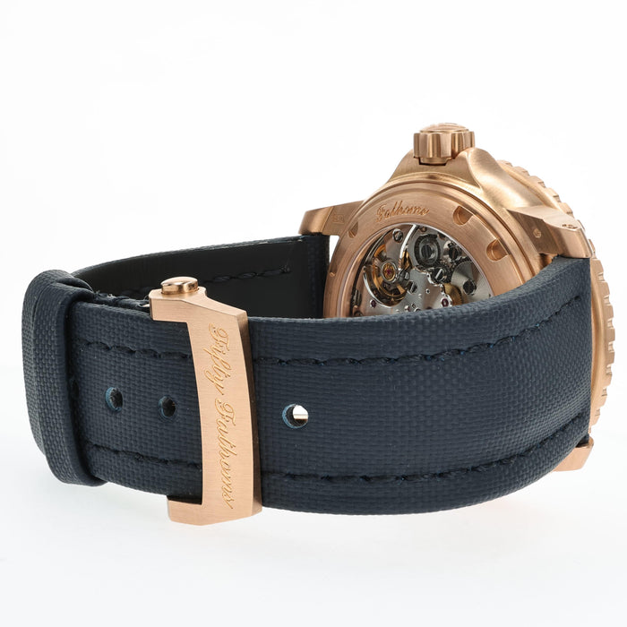 Blancpain Fifty Fathoms Blue Dial Solid 18kt Rose Gold 5015-3603C-63B