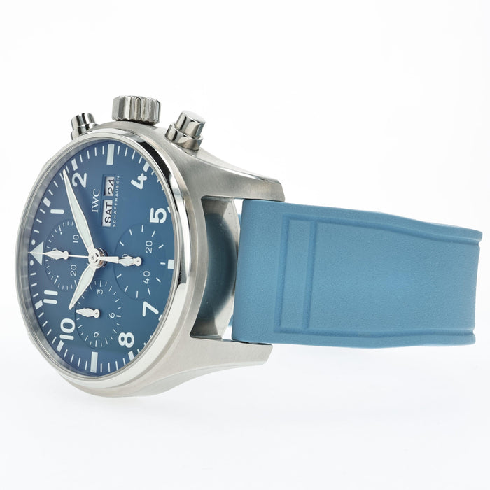 IWC Pilot's Chronograph Blue Dial Chronograph Stainless Steel IW388117