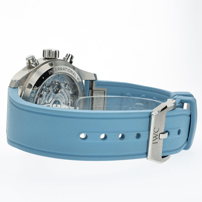 IWC Pilot's Chronograph Blue Dial Chronograph Stainless Steel IW388117