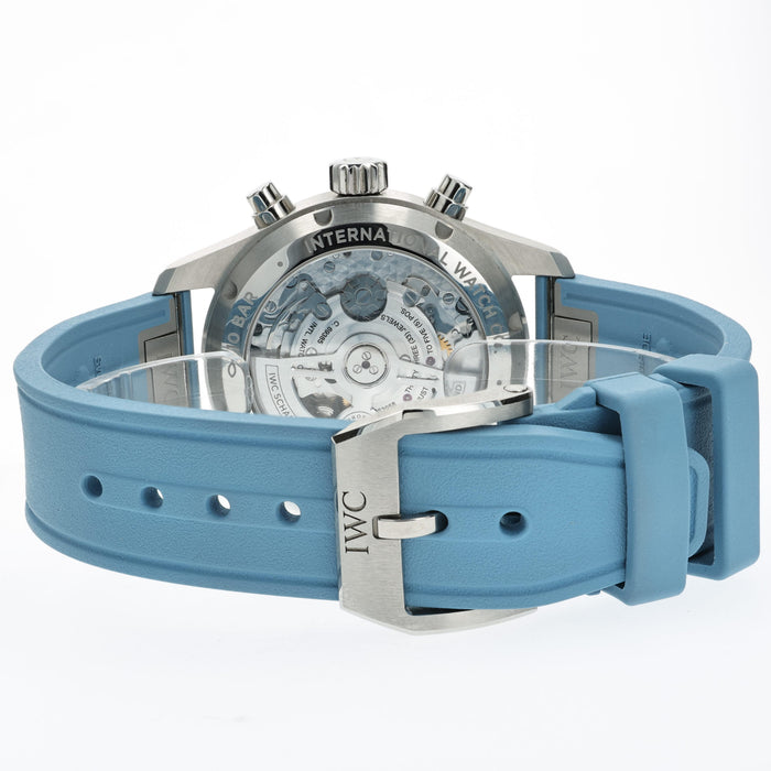IWC Pilot's Chronograph Blue Dial Chronograph Stainless Steel IW388117