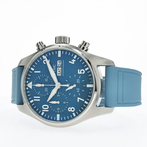 IWC Pilot's Chronograph Blue Dial Chronograph Stainless Steel IW388117