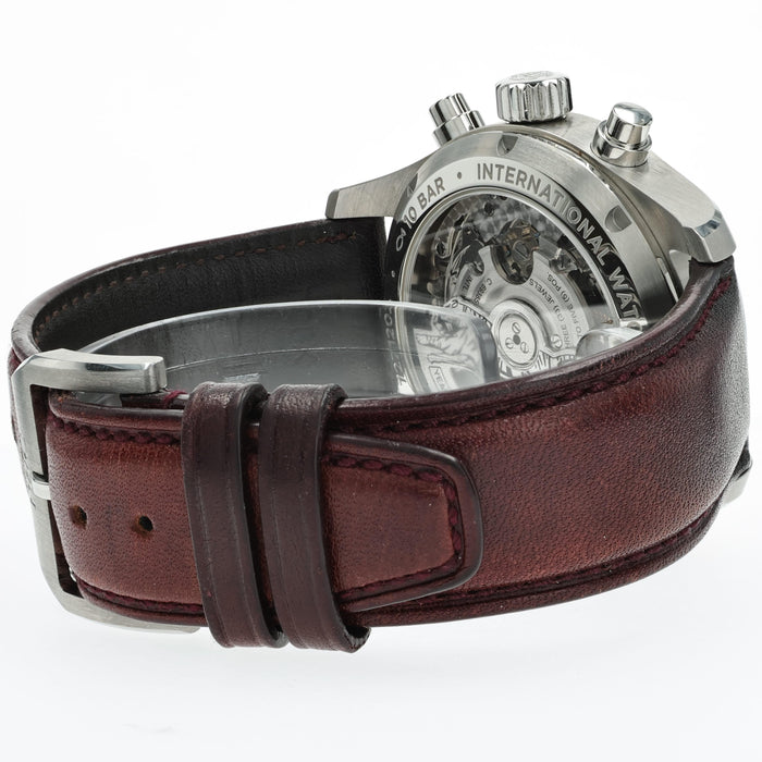 IWC Pilot's Chronograph Year of the Tiger Chinese New Year Steel Red IW388107