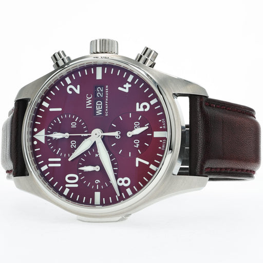 IWC Pilot's Chronograph Year of the Tiger Chinese New Year Steel Red IW388107