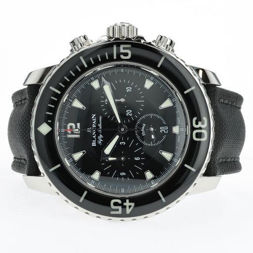 Blancpain Fifty Fathoms Black Dial Chronograph 5085F-1130-52B
