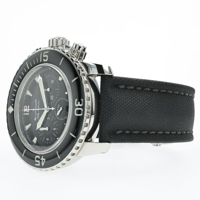 Blancpain Fifty Fathoms Black Dial Chronograph 5085F-1130-52B