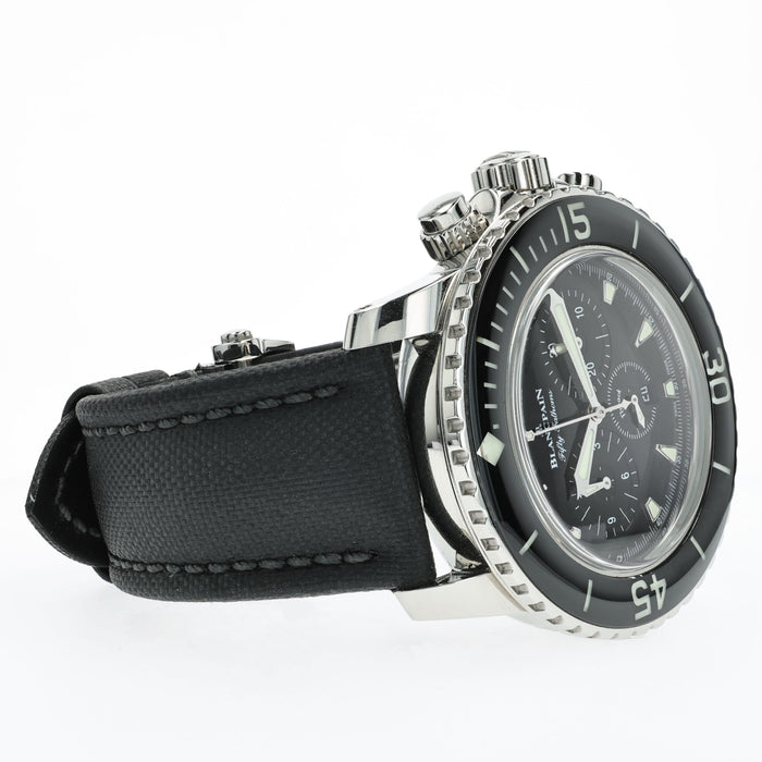 Blancpain Fifty Fathoms Black Dial Chronograph 5085F-1130-52B