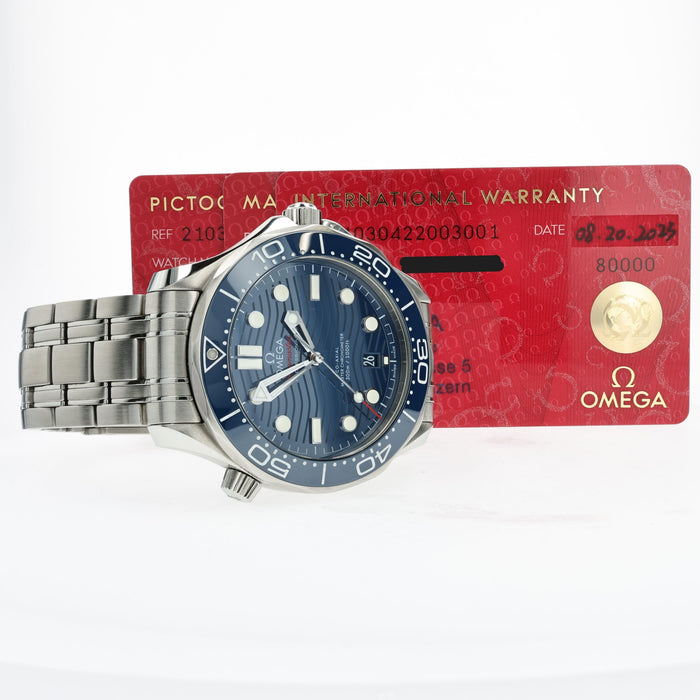 Omega Seamaster Blue Dial 41mm Stainless Steel 210.30.42.20.03.001