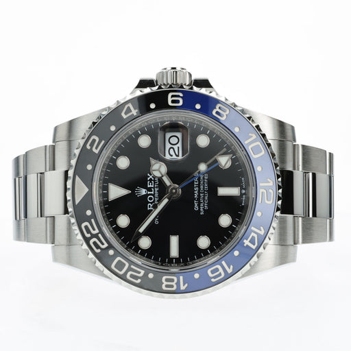 Rolex GMT Master II "Batman" Blue/Black Bezel Stainless Steel 126710BLNR