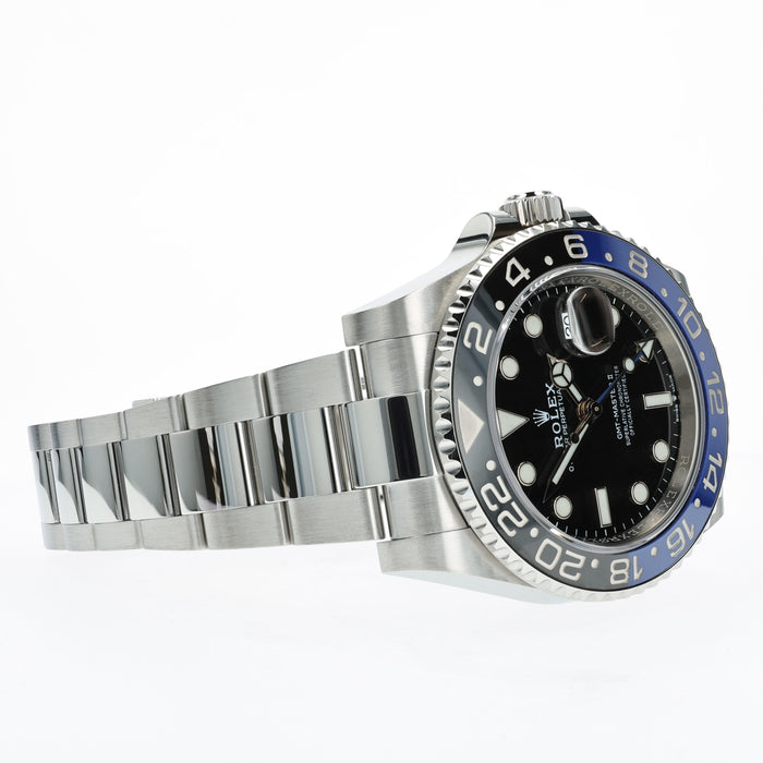 Rolex GMT Master II "Batman" Blue/Black Bezel Stainless Steel 126710BLNR