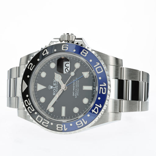 Rolex GMT Master II "Batman" Blue/Black Bezel Stainless Steel 126710BLNR