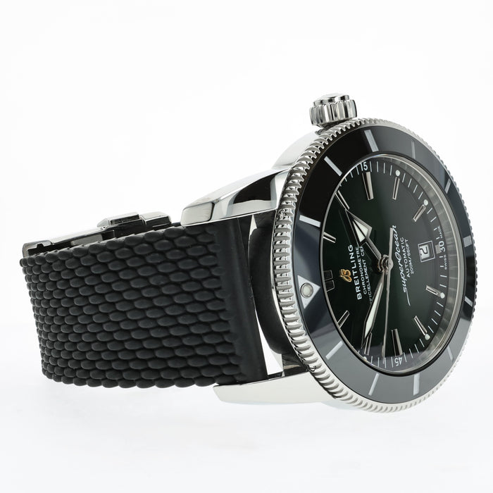 Breitling Superocean Heritage 46mm Green Dial Stainless Steel AB2020