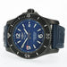 Breitling Superocean Automatic 46 Black Steel Blue Dial  M17368
