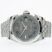 Rolex Datejust 41 Grey Wimbledon Dial Jubilee Bracelet Stainless Steel 126300