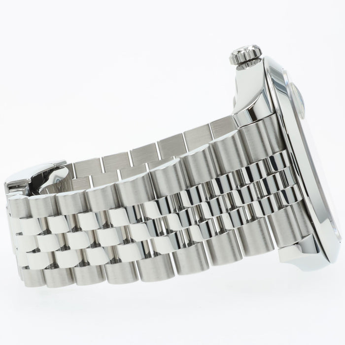 Rolex Datejust 41 Grey Wimbledon Dial Jubilee Bracelet Stainless Steel 126300
