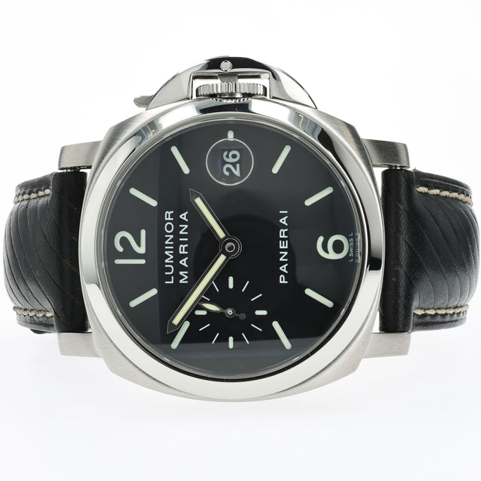 Panerai Luminor Marina Automatic Black Dial 40mm Stainless Steel PAM00048