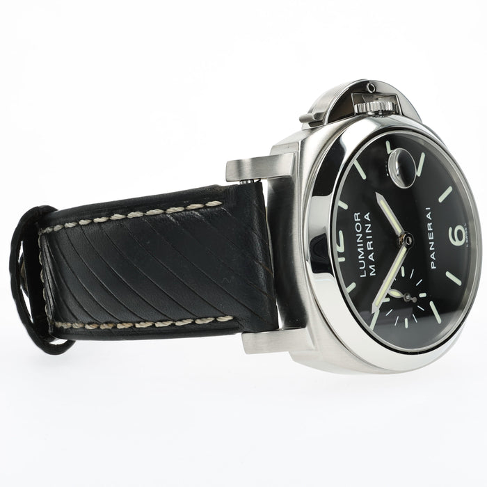 Panerai Luminor Marina Automatic Black Dial 40mm Stainless Steel PAM00048