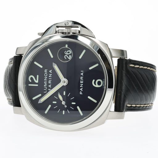 Panerai Luminor Marina Automatic Black Dial 40mm Stainless Steel PAM00048