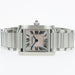 Cartier Tank Francaise Ladies Small Quartz Pink MOP Dial Steel W51008Q3 2384