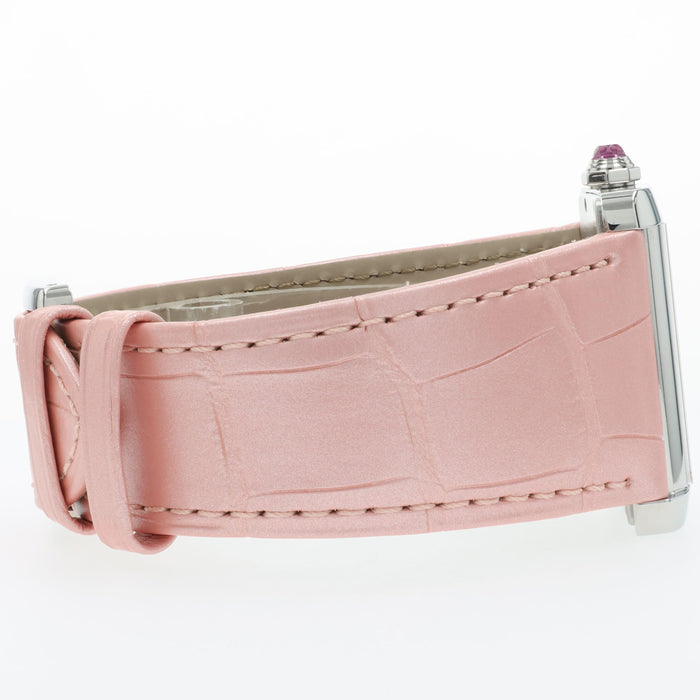 Cartier Tank Divan Pink MOP Stainless Steel W6301455 2599