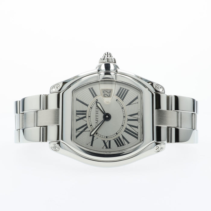Cartier Roadster Small Silver Dial Stainless Steel  W62016V3 2675