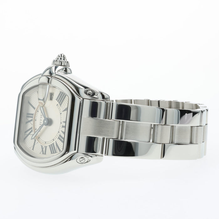 Cartier Roadster Small Silver Dial Stainless Steel  W62016V3 2675