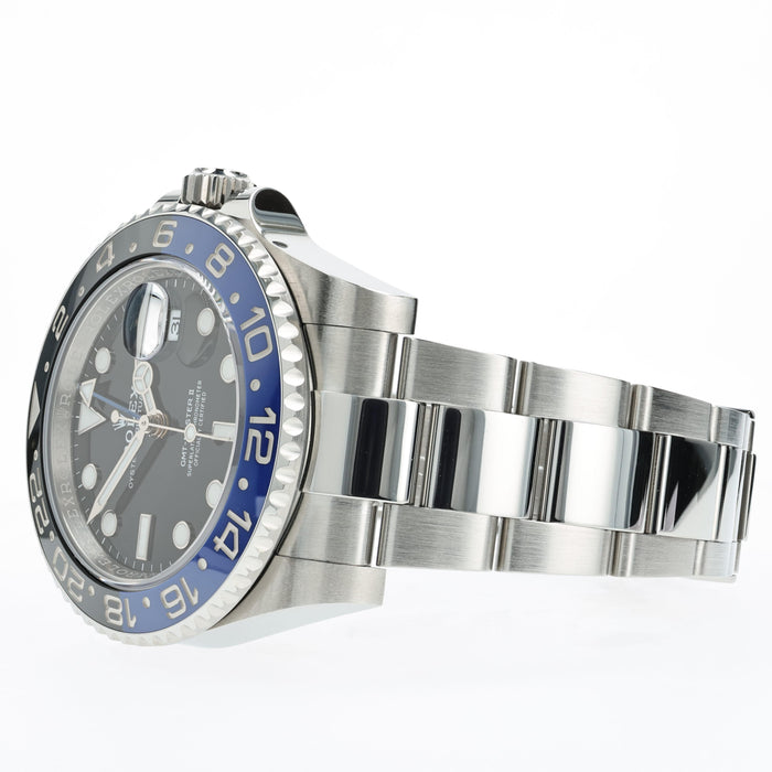 Rolex GMT-Master II Batman Black Dial Blue / Black Bezel 126710BLNR