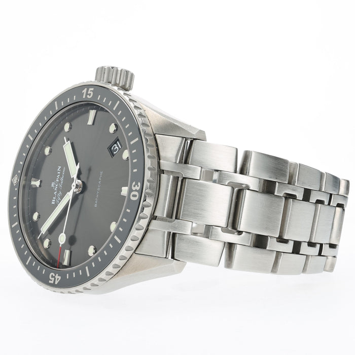 Blancpain Fifty Fathoms Bathyscaphe Stainless Steel 5000-1110-70B