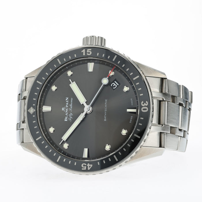 Blancpain Fifty Fathoms Bathyscaphe Stainless Steel 5000-1110-70B