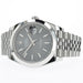 Rolex Datejust 41 Rhodium Stick Dial Stainless Steel Jubilee Smooth Bezel 126300