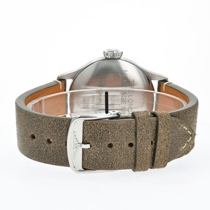 Longines Heritage Military Stainless Steel 38.5mm L2.819.4.93.2