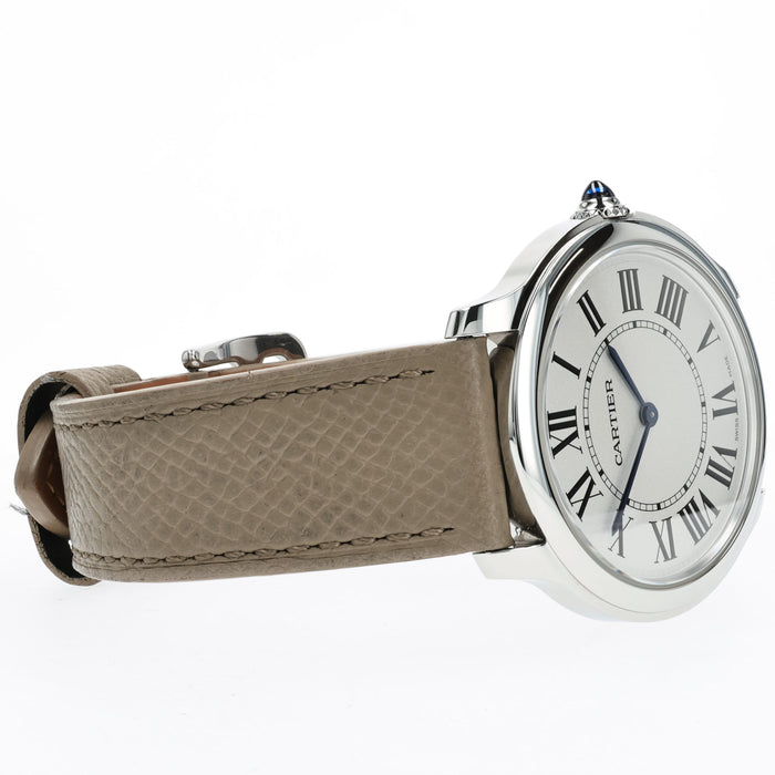 Cartier Ronde Must Solo Stainless Steel Quartz Silver Dial 36MM WSRN0031 4423