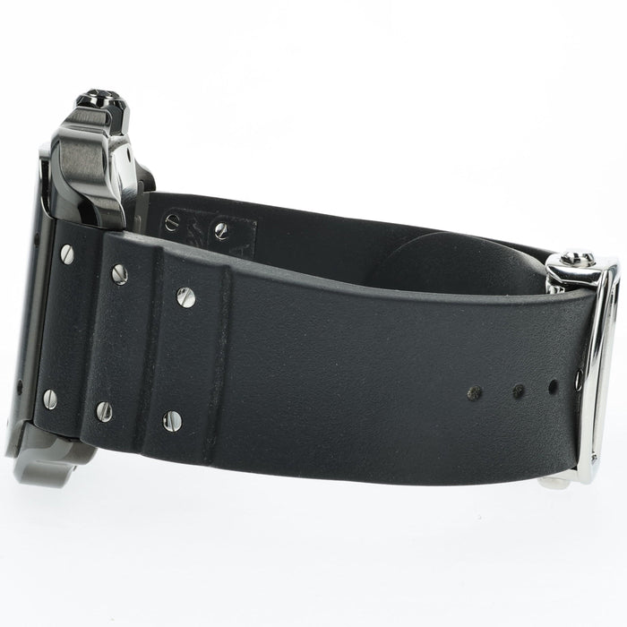 Cartier Santos ADLC Black Dial Stainless Steel Large Model WSSA0039 4072