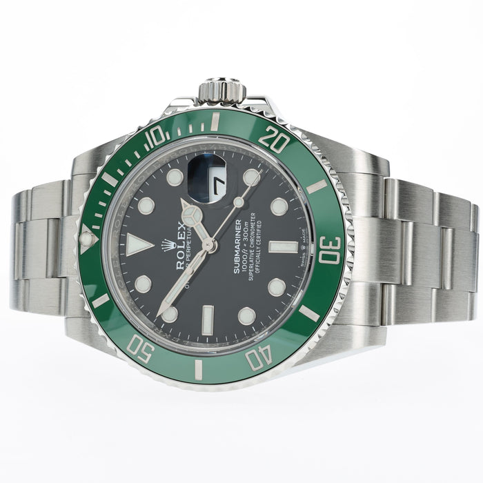 Rolex Submariner Date Black Dial Green Bezel Starbucks Stainless Steel 126610LV