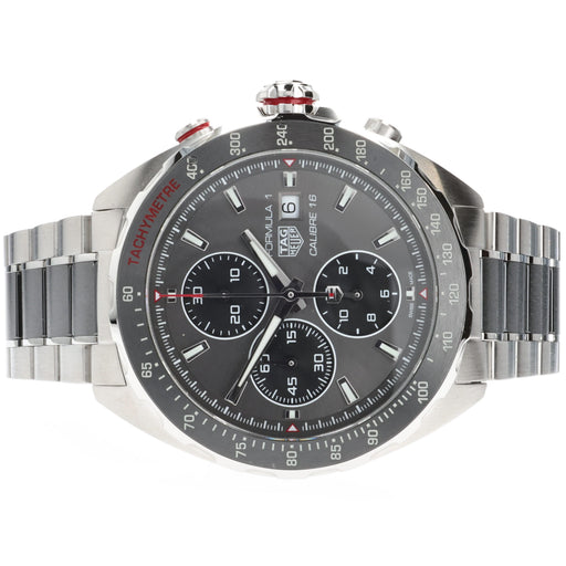 Tag Heuer Formula 1 Chronograph Stainless Steel and Black Ceramic CAZ2012