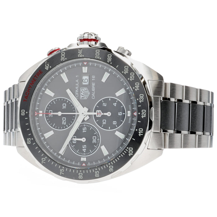 Tag Heuer Formula 1 Chronograph Stainless Steel and Black Ceramic CAZ2012