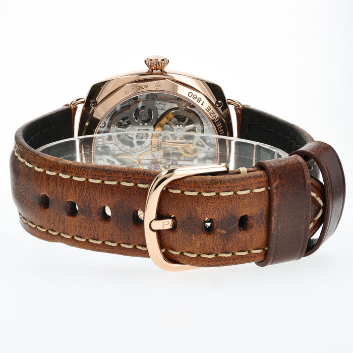 Panerai Radiomir GMT 3 Days Blue Dial 18K Rose Gold PAM00598