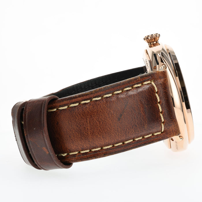 Panerai Radiomir GMT 3 Days Blue Dial 18K Rose Gold PAM00598