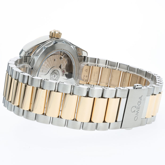 Omega Seamaster Aqua Terra Burgundy Dial 18K & Steel 38MM 220.20.38.20.10.002