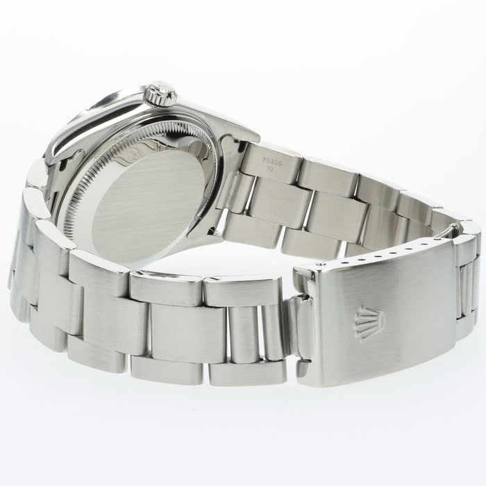 Rolex Oyster Perpetual Date 34 Black Dial Stainless Steel 15210