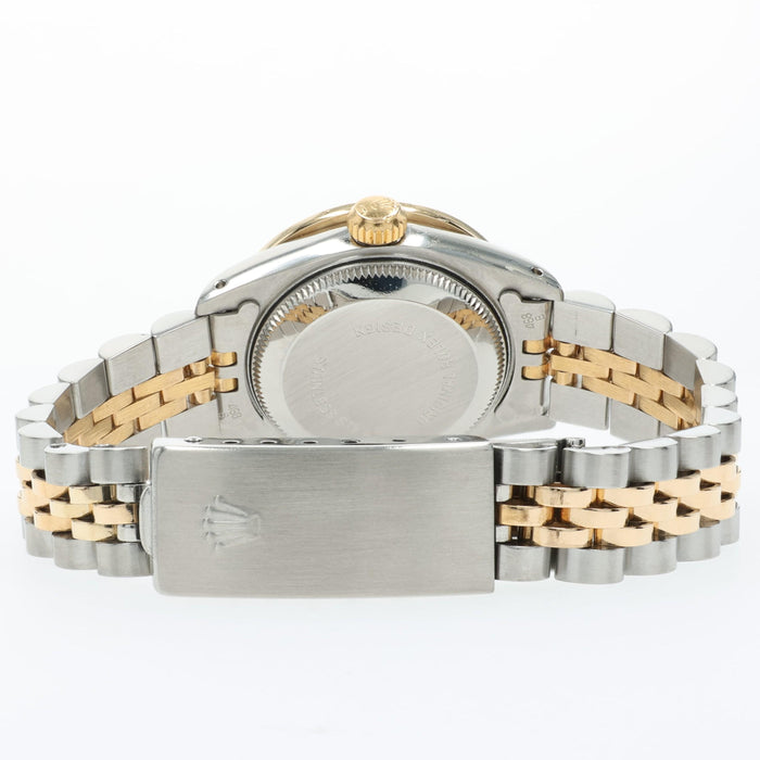 Rolex Datejust 26 Custom Diamond Bezel/Dial 18K Yellow Gold & Steel 69173