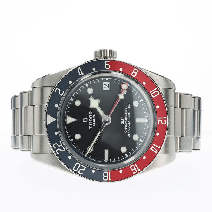 Tudor Black Bay GMT Red and Blue Bezel Stainless Steel 79830RB