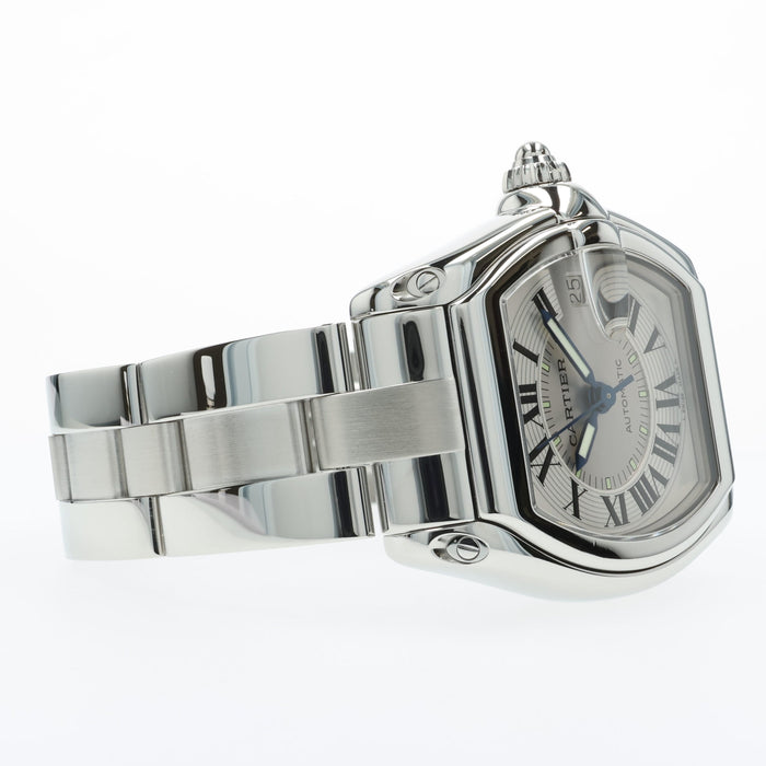 Cartier Roadster Large Silver Dial Stainless Steel W62000V3 2510